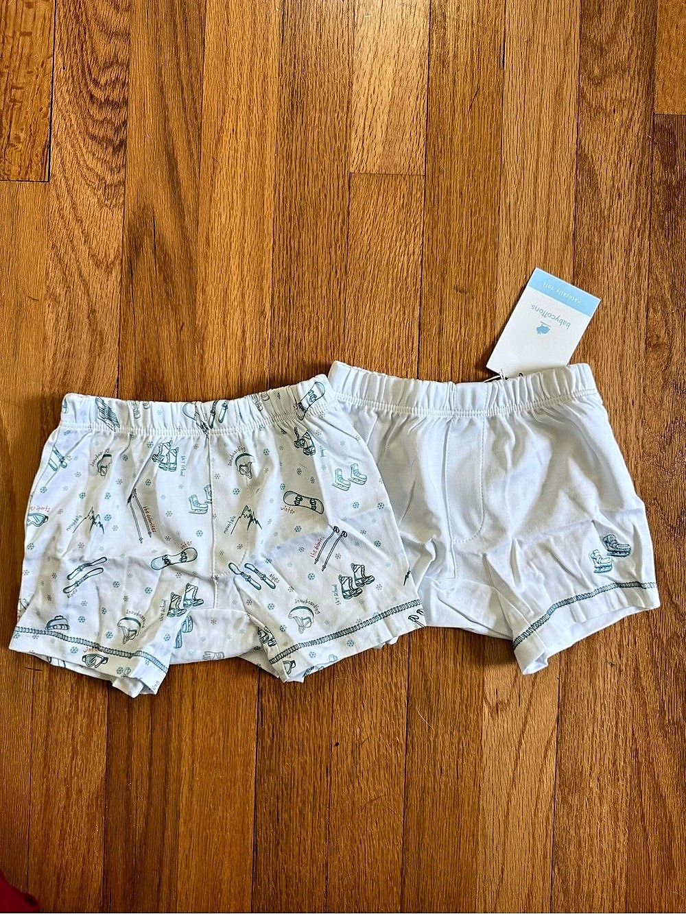 Babycottons Boys Boxer Briefs Set of 3, Size 4T NWT